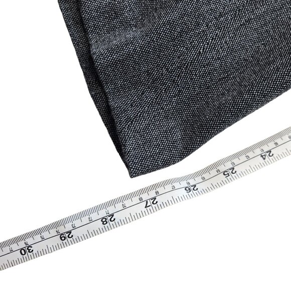 Mario Serrani Grey Tweed Pencil Skirt Size 10 - Picture 3 of 4